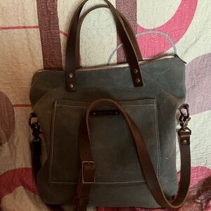 Red House Canvas Tote